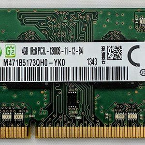 Samsung 4GB DDR3 SoDimm Non ECC PC3-12800 1600Mhz